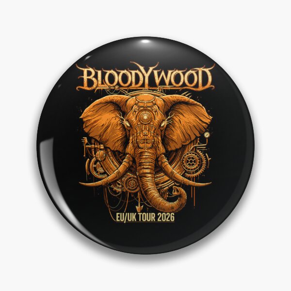 Item preview, Bloodywood EU UK Tour 2026 Elephant Band designed and sold by desertrider.