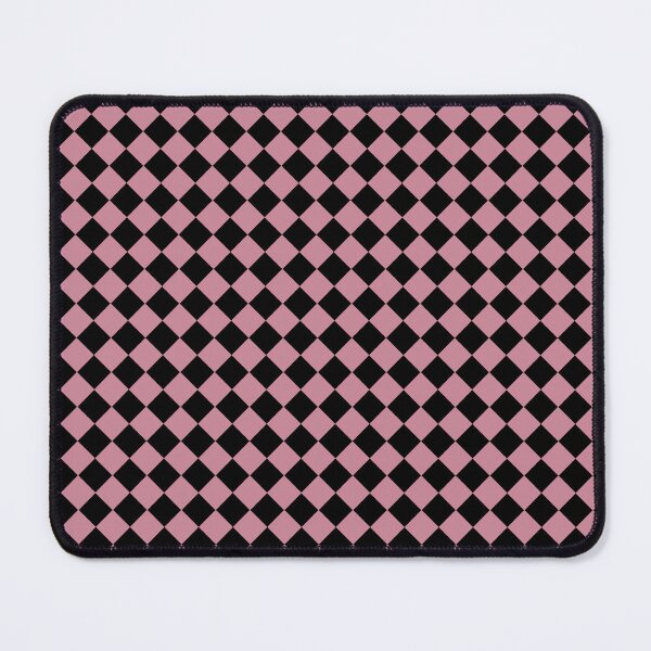 Item preview, Pink Black Diamond Harlequin Checker Pattern designed and sold by ArtbyDebbieC.