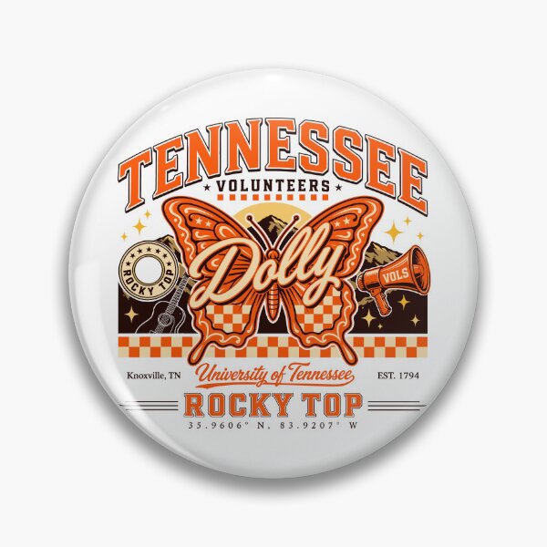 Item preview, Tennessee Volunteers Dolly Butterfly designed and sold by PartyFam.