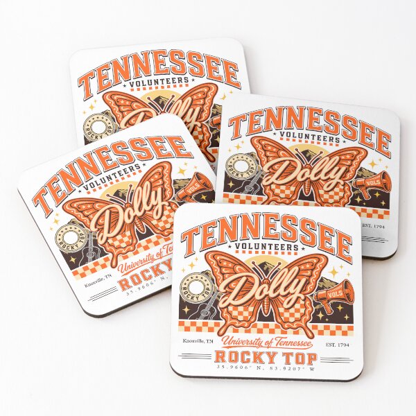 Item preview, Voluntarios de Tennessee Dolly Butterfly designed and sold by PartyFam.