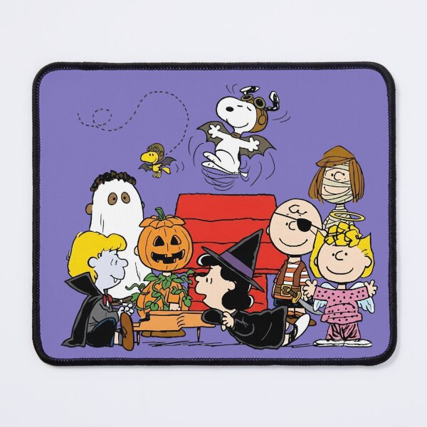 Item preview, Halloween Charlie Brown with Snoopy and Friends designed and sold by ArtByAlexWalls.