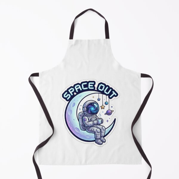 Item preview, Space Out Astronaut Moon Coffee Galaxy Art designed and sold by Qavex Design Co..