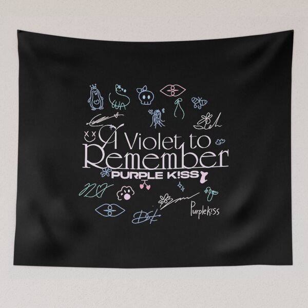 Item preview, Violet Remember Doodle Art K-Pop Fan designed and sold by FionnRyen.