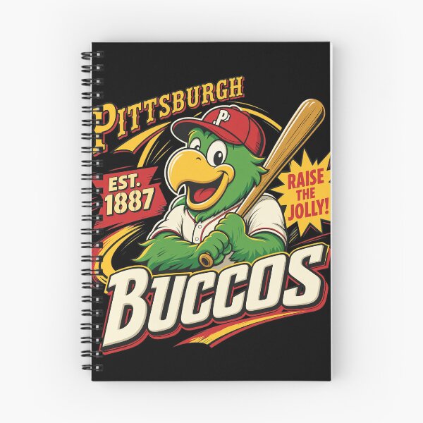 Item preview, Pittsburgh Buccos Baseball Parrot Retro Art designed and sold by KACIIBARN.