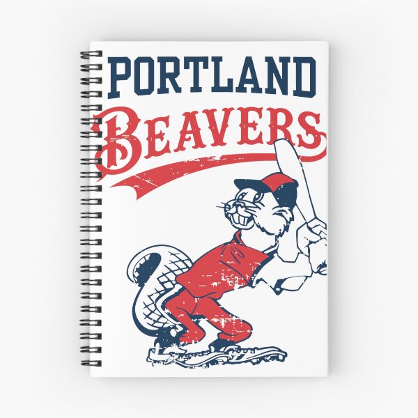 Item preview, Portland Beavers Vintage Baseball Mascot designed and sold by KACIIBARN.