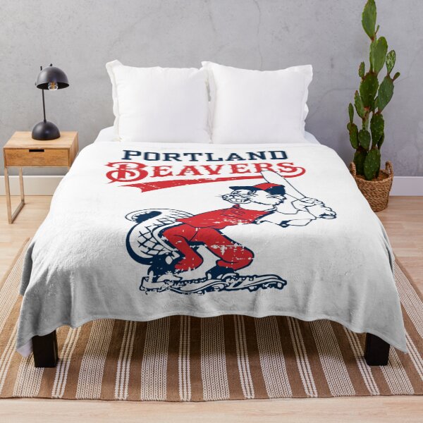 Item preview, Portland Beavers Vintage Baseball Mascot designed and sold by KACIIBARN.