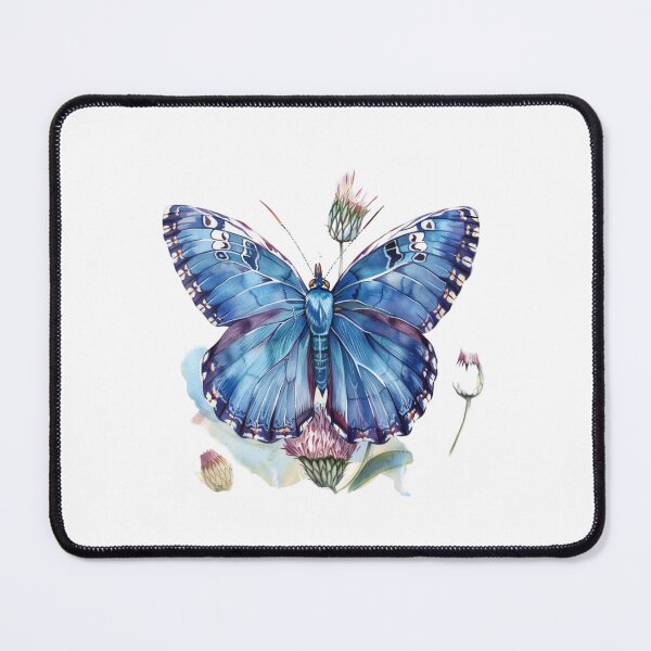 Item preview, Blue Butterfly | Elegant Nature Aesthetic Art designed and sold by Mandayartstudio.