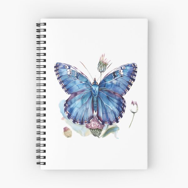 Item preview, Blue Butterfly | Elegant Nature Aesthetic Art designed and sold by Mandayartstudio.