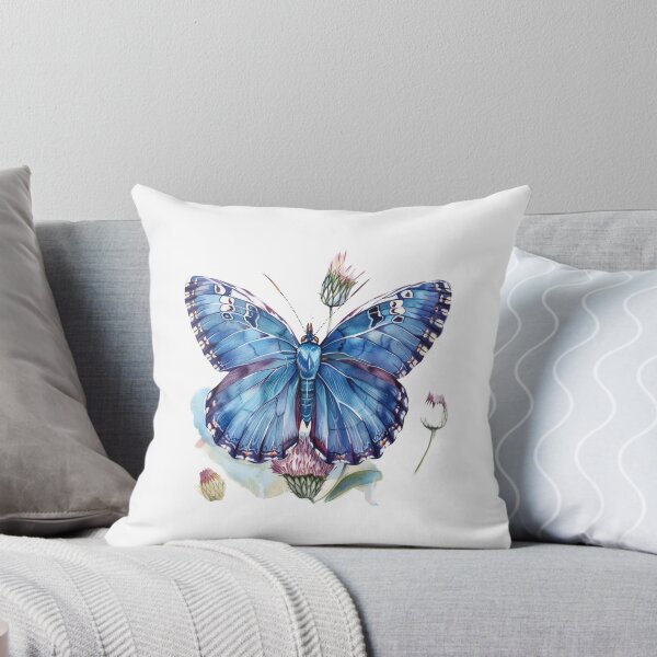 Item preview, Blue Butterfly | Elegant Nature Aesthetic Art designed and sold by Mandayartstudio.