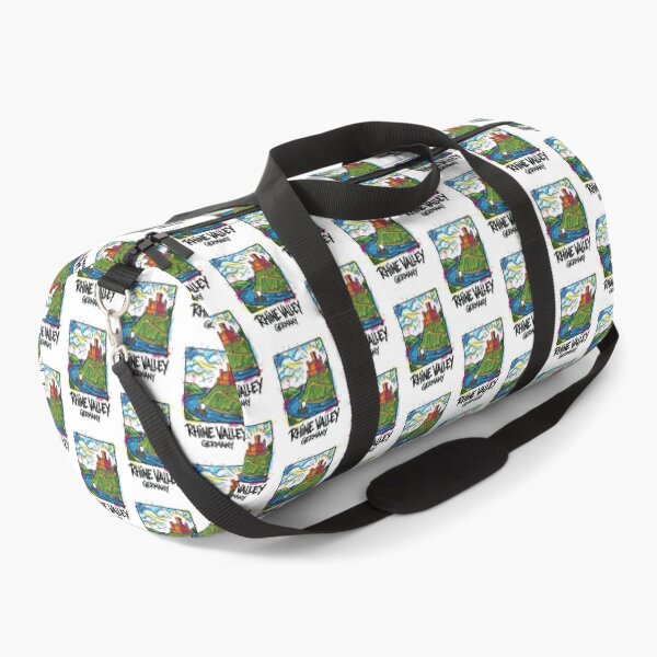 Item preview, Rhine Valley Castle Germany Travel Art designed and sold by Merch by Das Design Studio.
