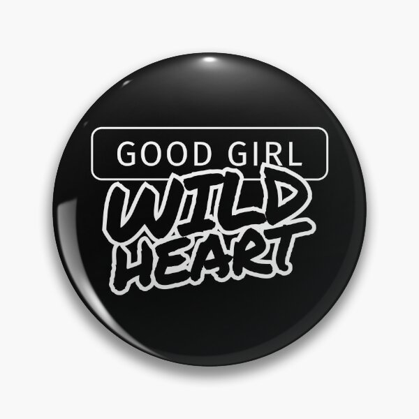 Item preview, Good Girl Wild Heart Outline designed and sold by Artfully Entertained.