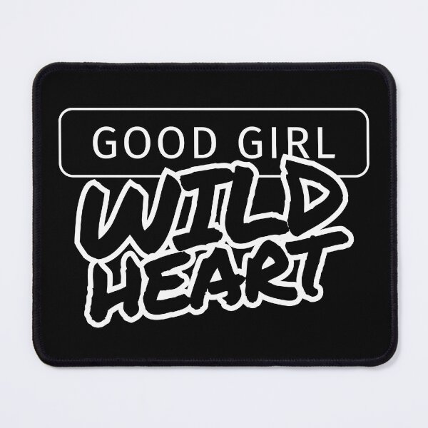Item preview, Good Girl Wild Heart Outline designed and sold by Artfully Entertained.
