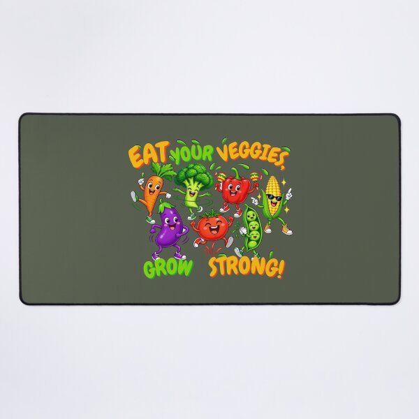 Item preview, Eat Your Veggies, Grow Strong! – Funny Dancing Vegetables for Kids designed and sold by NinaCreator.