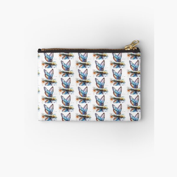 Item preview, Blue Butterfly | Elegant Nature Aesthetic Art designed and sold by Mandayartstudio.