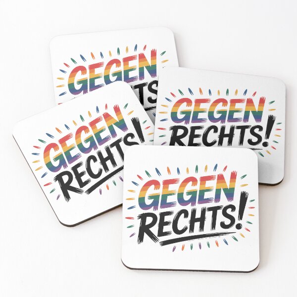 Item preview, Gegen Rechts - Linke Antifa Sticker designed and sold by LoFizzy.