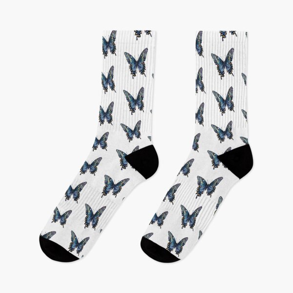 Item preview, Blue Butterfly | Elegant Nature Aesthetic Art designed and sold by Mandayartstudio.