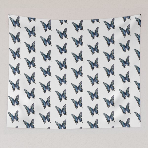Item preview, Blue Butterfly | Elegant Nature Aesthetic Art designed and sold by Mandayartstudio.