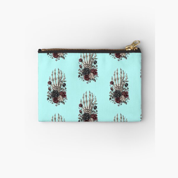Item preview, Skeleton Hand with Dark Roses Gothic Floral designed and sold by Mauswohn.