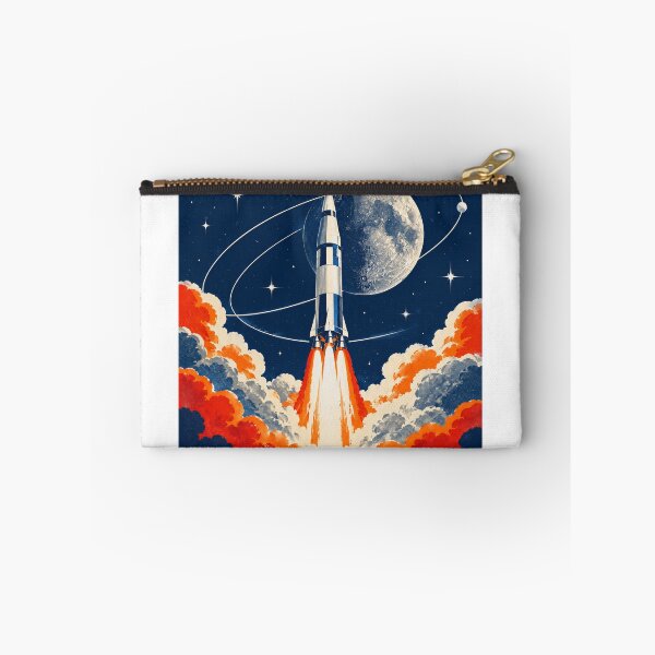 Item preview, Vintage Rocket Launch Through Space designed and sold by Avenuse style.