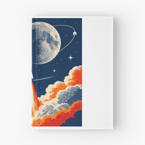 Item preview, Vintage Rocket Launch Through Space designed and sold by Avenuse style.