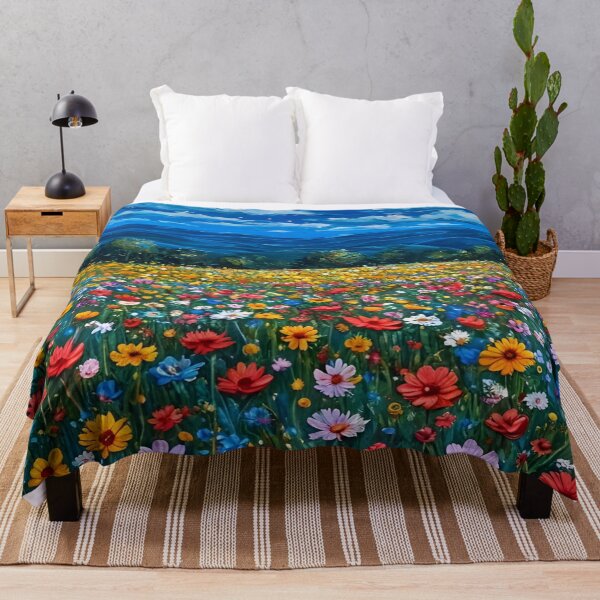 Item preview, Gustav Klimt Flower Garden Vivid Seamless Flowers Vintage Floral Patterns Digital Art Illustration designed and sold by Matt_Smith.