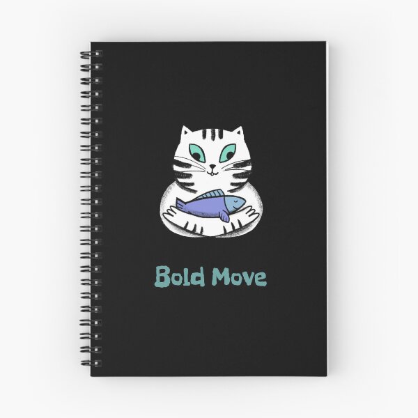 Item preview, Bold Move | Funny Fishing Cat | Reaction Cats designed and sold by ContigoART.