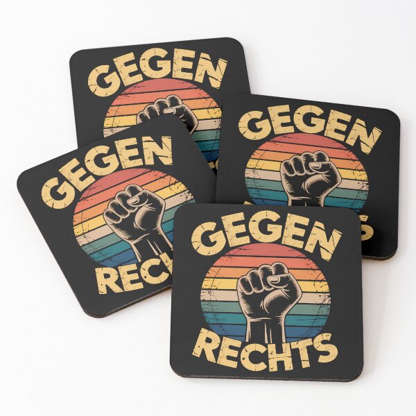 Artikelvorschau, Gegen Rechts - Linke Antifa Aufkleber entworfen und verkauft von LoFizzy.