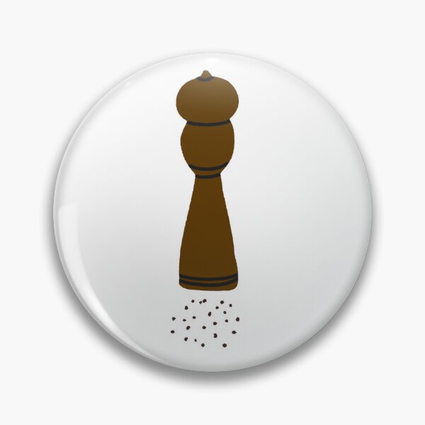 Item preview, Wooden Pepper Mill Chef Seasoning Tool designed and sold by raun.draw.