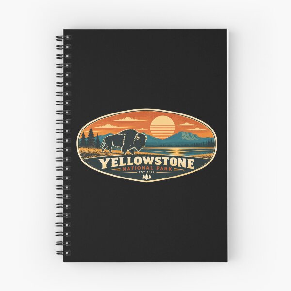 Item preview, Yellowstone National Park Bison Retro Vintage designed and sold by Swanny's Custom T-shirt and Gift Designs.