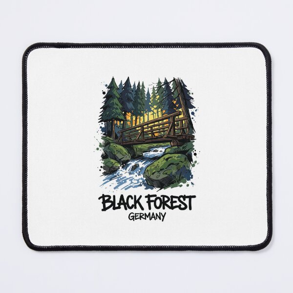 Item preview, Black Forest Schwarzwald Germany Art Print designed and sold by Merch by Das Design Studio.