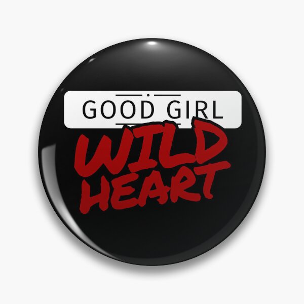 Item preview, Good Girl Wild Heart Burgundy designed and sold by Artfully Entertained.