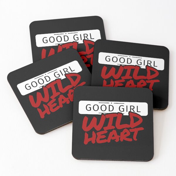 Item preview, Good Girl Wild Heart Burgundy designed and sold by Artfully Entertained.