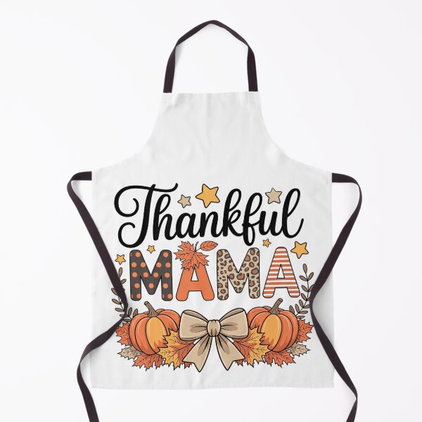 Item preview, Thankful Mama Thanksgiving Fall Pumpkin Floral Design designed and sold by Working Pajama.