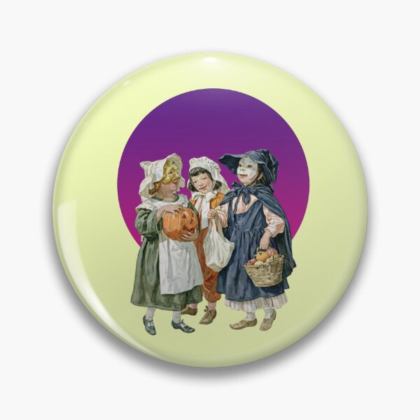 Item preview, Vintage children's Halloween masks, pumpkin, trick or treat designed and sold by Mauswohn.