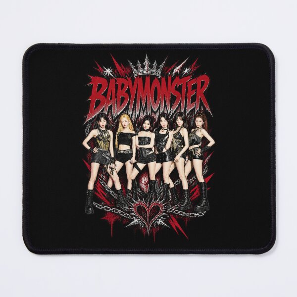 Item preview, Dark Rock Streetwear Concept BABYMONSTER Members Live designed and sold by Valereekmerch.