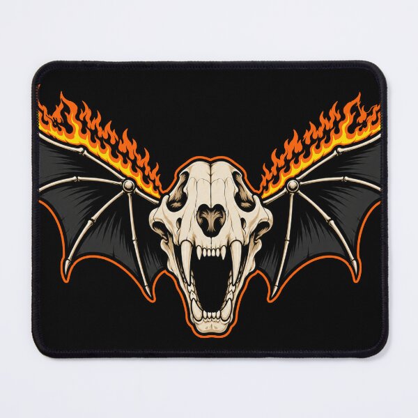 Item preview, Tiger with wings and flames inspired by the movie The Watch - Halloween Edition designed and sold by NovaSkycrest.