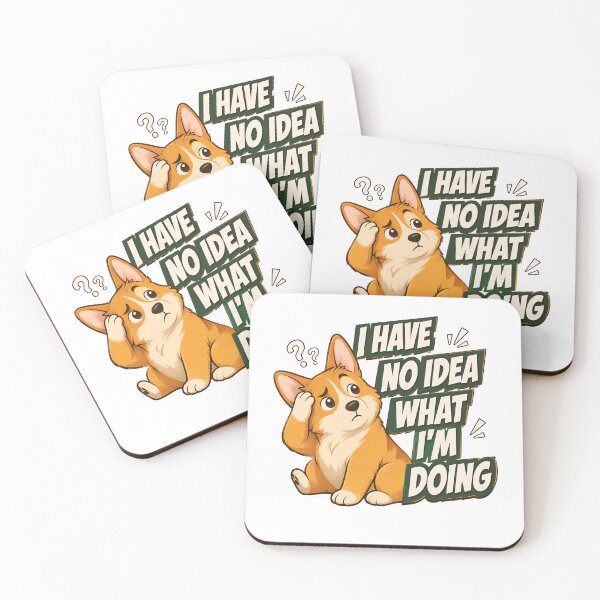 Item preview, I Have No Idea What I'm Doing Cat Funny Loading designed and sold by OlyvieArt.