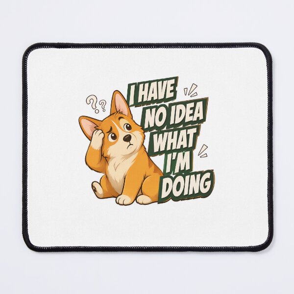 Item preview, I Have No Idea What I'm Doing Cat Funny Loading designed and sold by OlyvieArt.