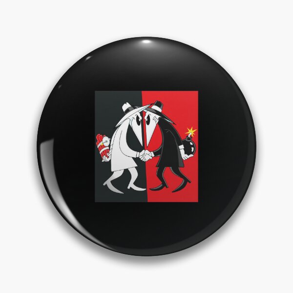 Item preview, Spy vs. Spy Cartoon Duo Handshake Deal designed and sold by JAMESDIAM.