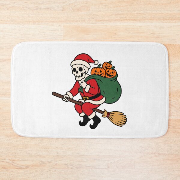 Item preview, Halloween Skeleton Santa with Jack O Lanterns – Spooky Christmas designed and sold by wingoo22.