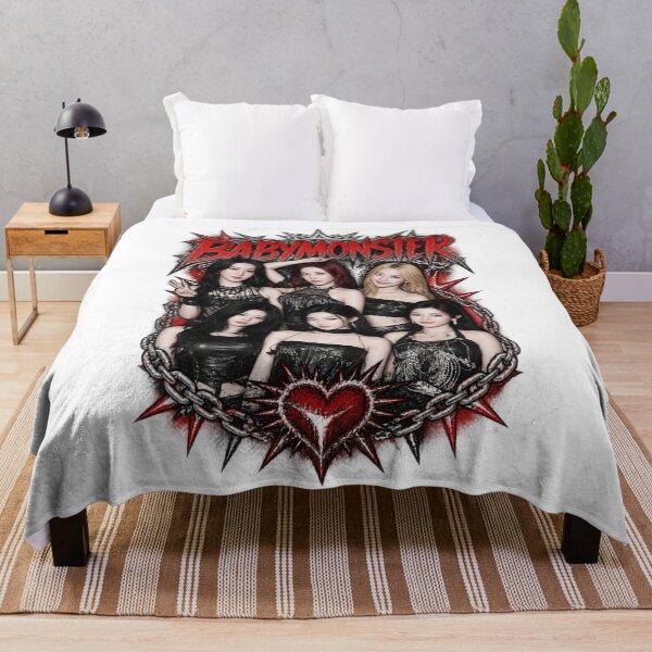 Item preview, Chrome Black and Red Typography BABYMONSTER Group Arena Stage designed and sold by Valereekmerch.