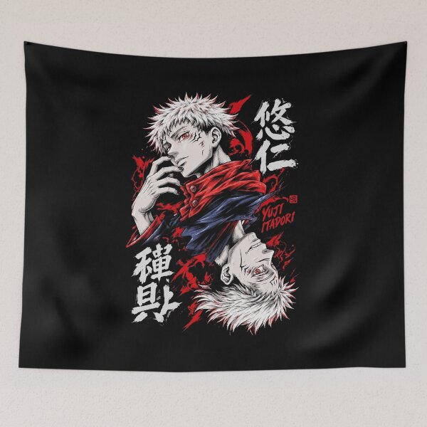 Item preview, Yuji Itadori Anime designed and sold by BeckhamI-ngram.