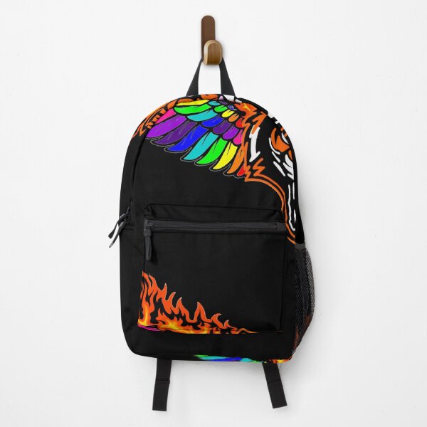 Item preview, Tiger with wings and flames inspired by the movie The Watch - Pride Edition designed and sold by NovaSkycrest.