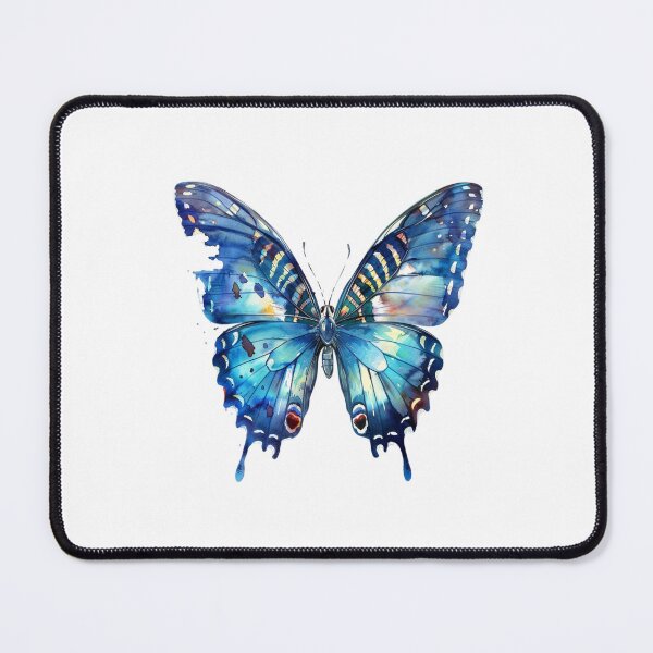 Item preview, Blue Butterfly | Elegant Nature Aesthetic Art designed and sold by Mandayartstudio.