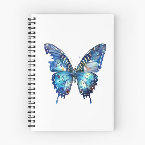 Item preview, Blue Butterfly | Elegant Nature Aesthetic Art designed and sold by Mandayartstudio.