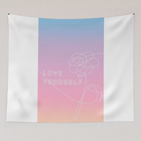 Item preview, BTS Love Yourself Answer Pastel Clouds Kpop Merchandise designed and sold by mocoygoty.