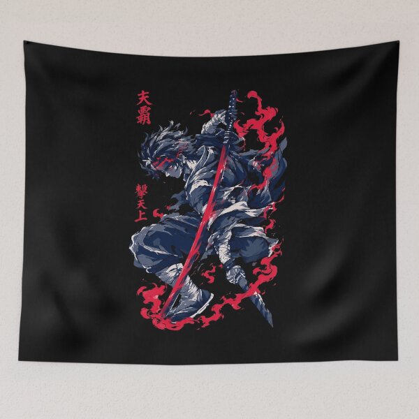 Item preview, Samurai Swordsman Flames designed and sold by bernicepgossc.