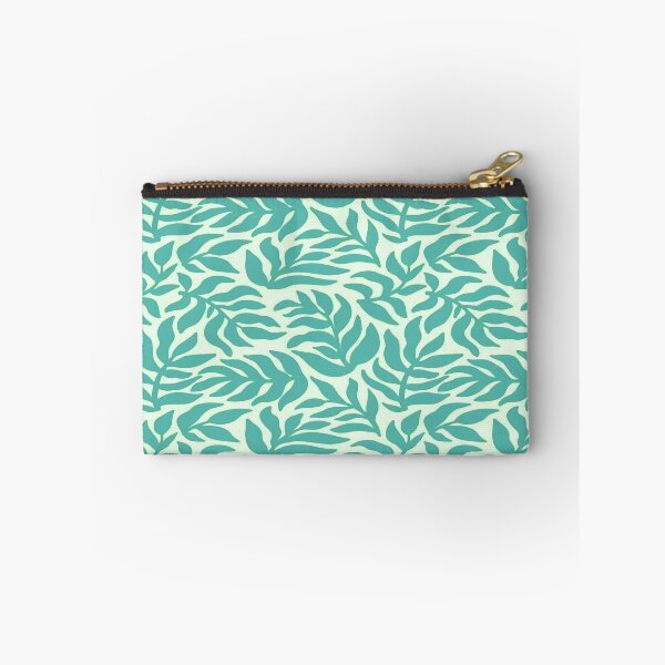 Artikelvorschau, Teal Leaves entworfen und verkauft von ViaARTfactory.