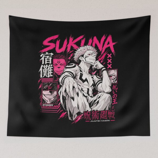Item preview, Ryomen Sukuna Pink designed and sold by BeckhamI-ngram.
