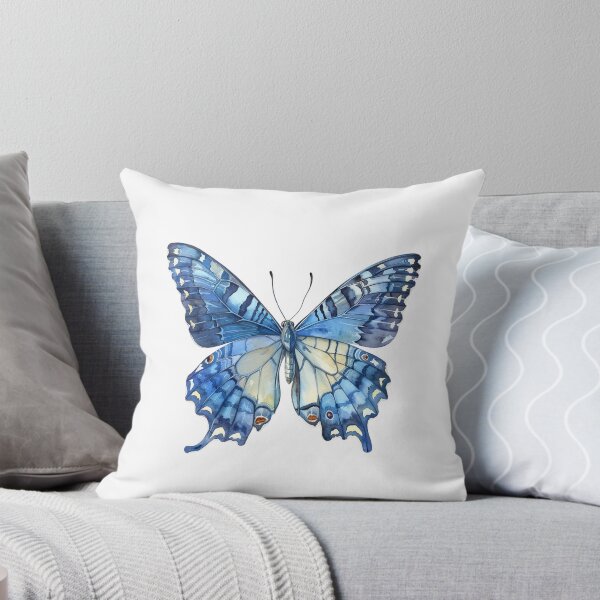 Item preview, Blue Butterfly | Elegant Nature Aesthetic Art designed and sold by Mandayartstudio.